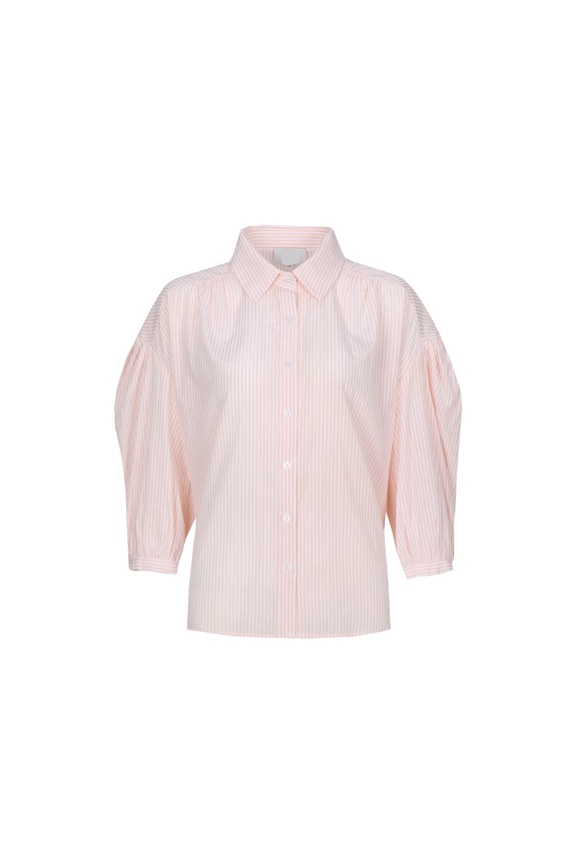 Leda blouse streep - zalm