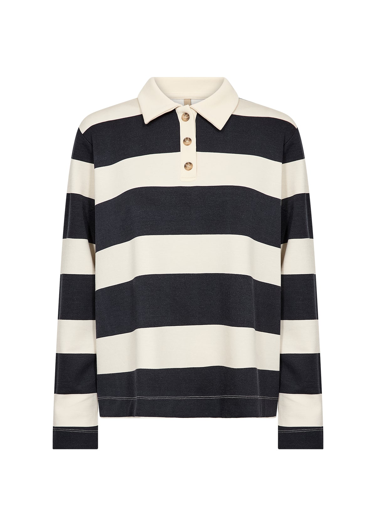 Polo t-shirt barni 48 - marine/ecru