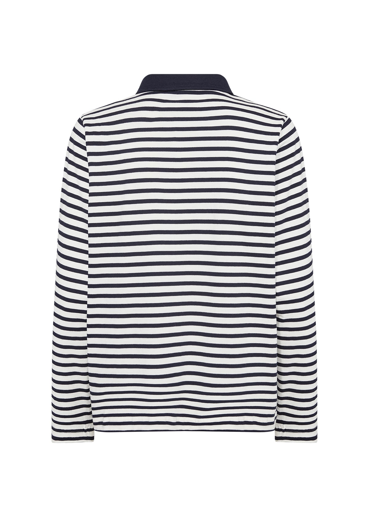 Polo t-shirt Bri 2 - donkerblauw/wit