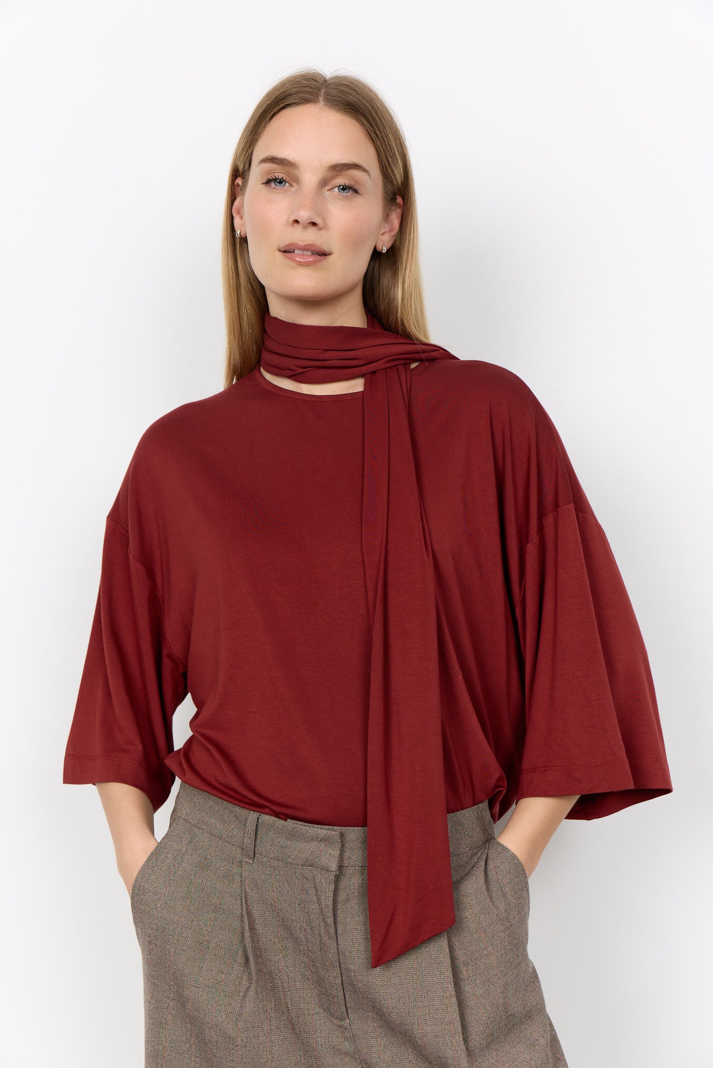 Marica blouse lint - roest