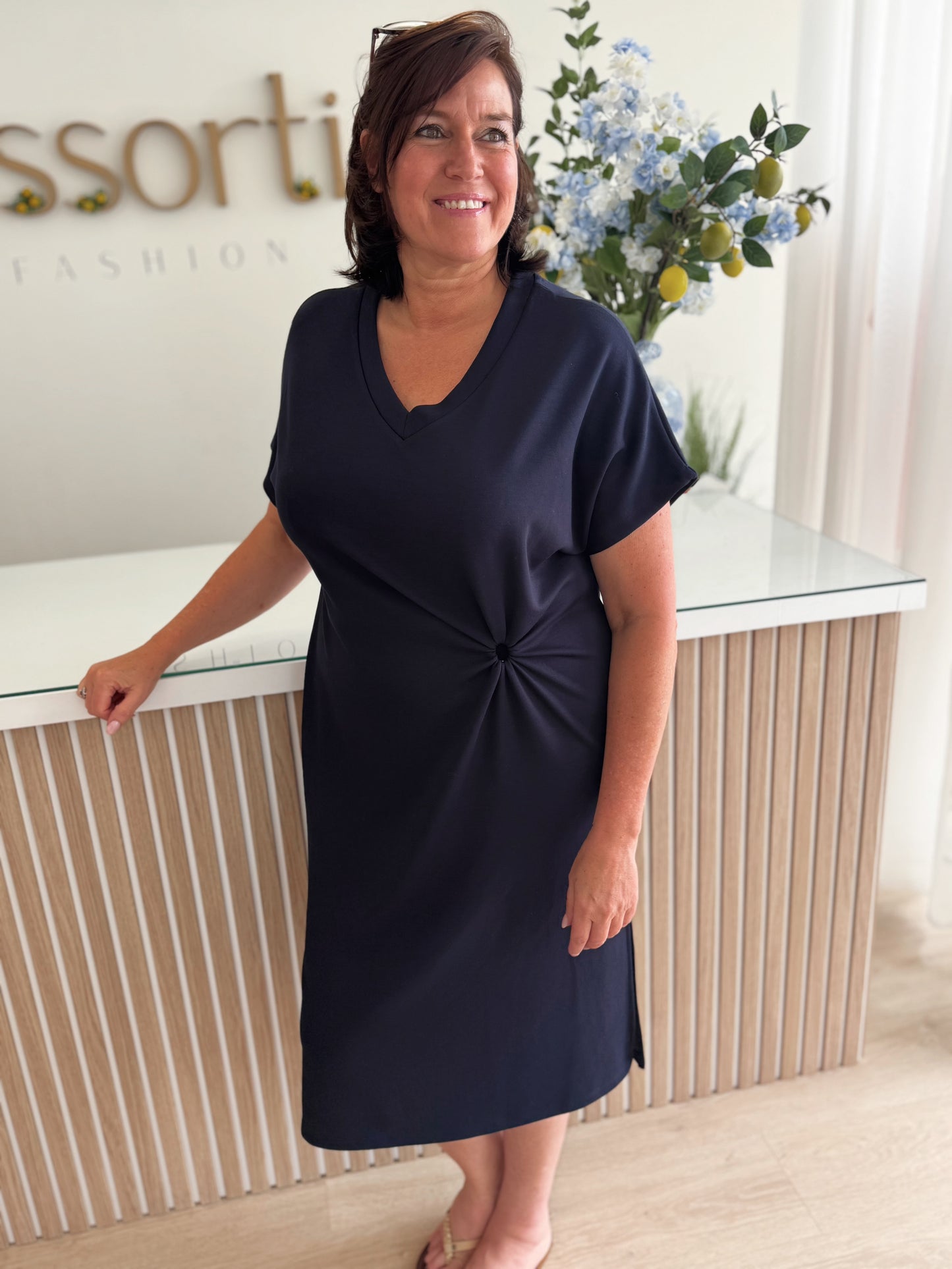 Banu 296 dress - marine
