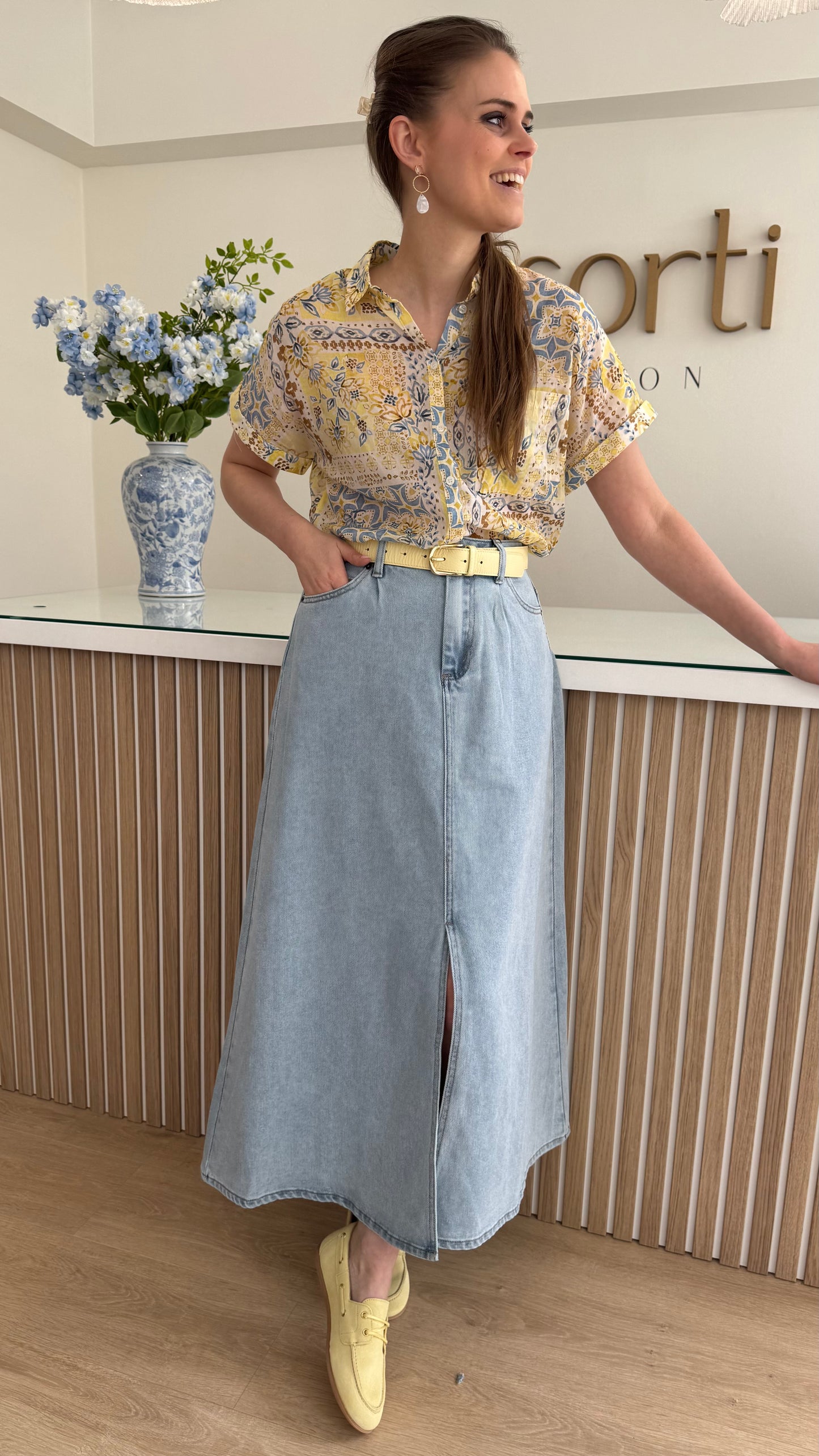 Minna denim skirt - jeans