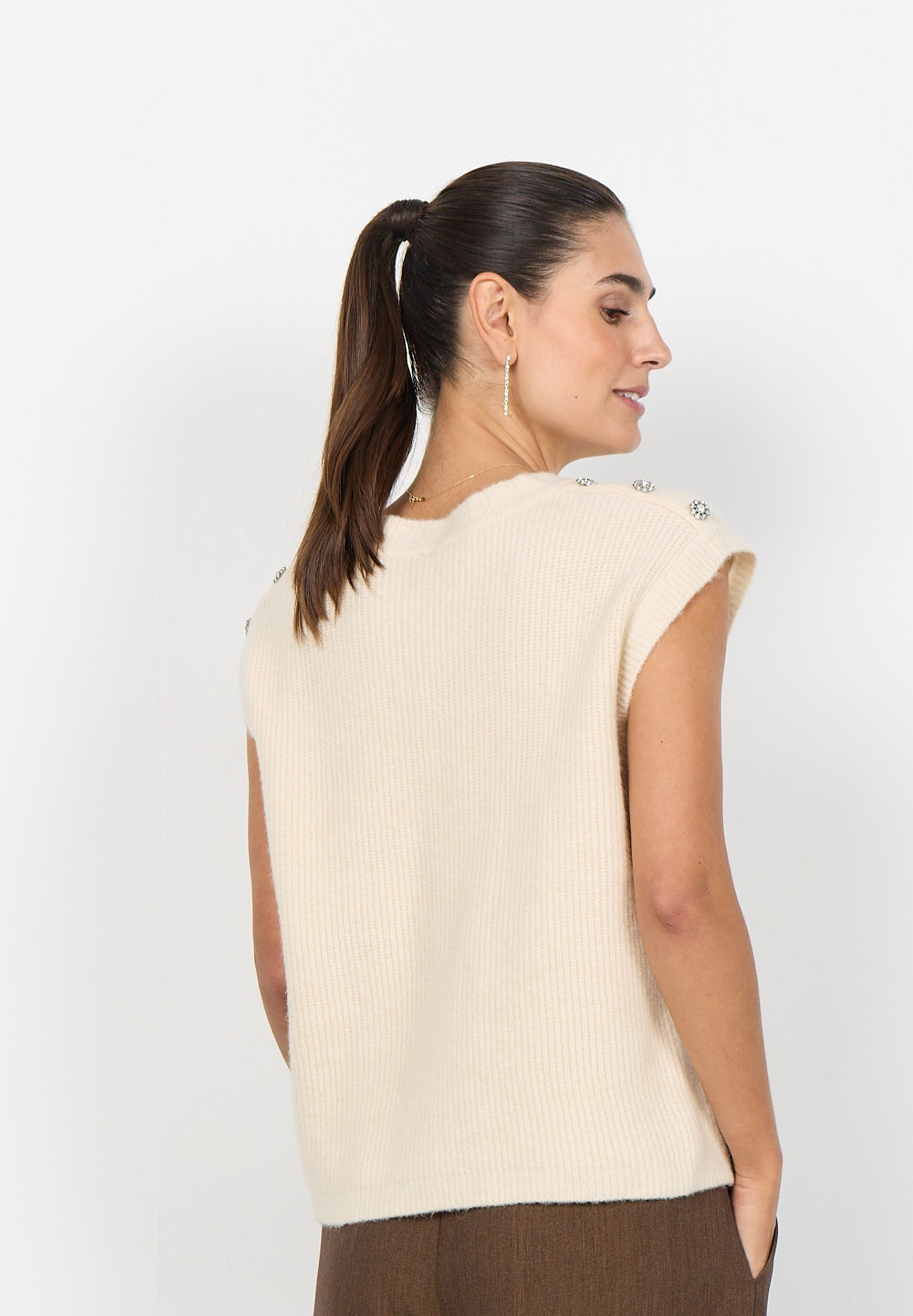 Avalon 1 waistcoat - crème