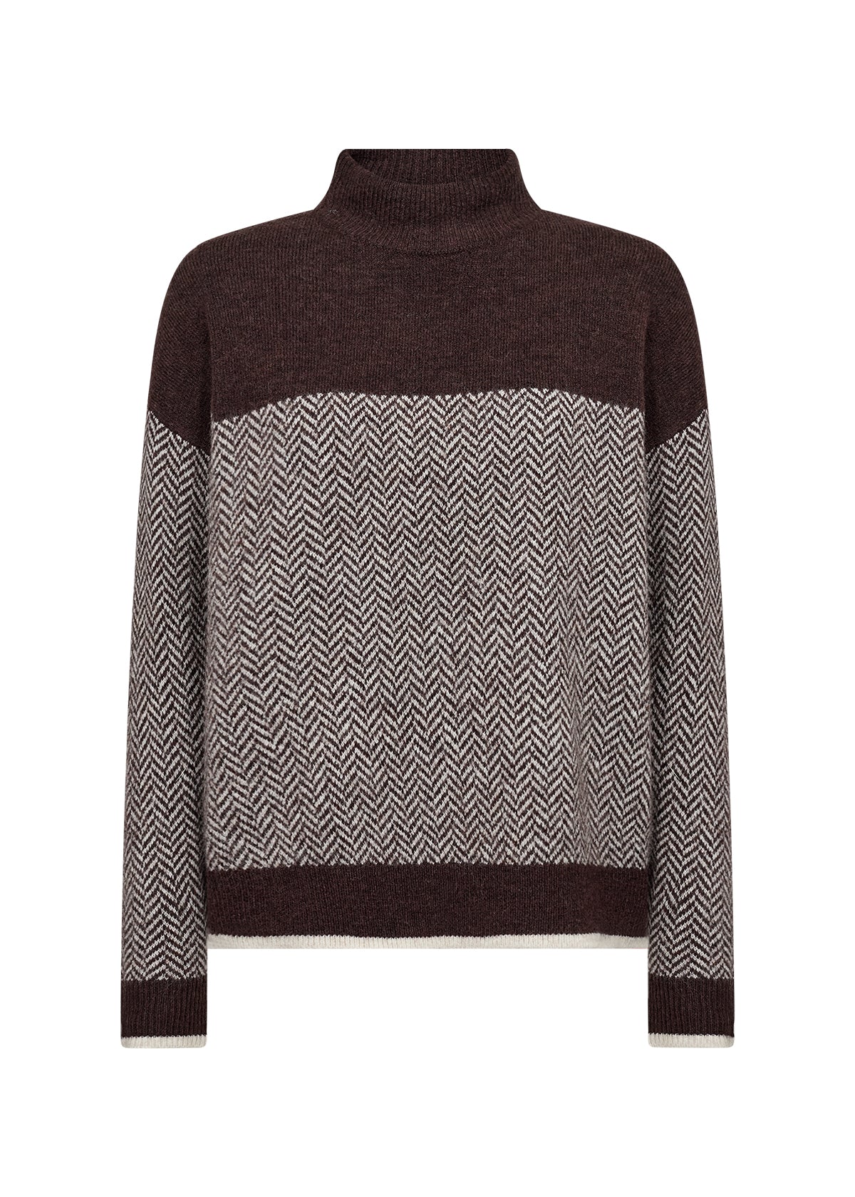 Nessie pullover - bruin