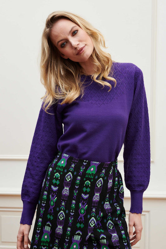Sweater Romy - paars