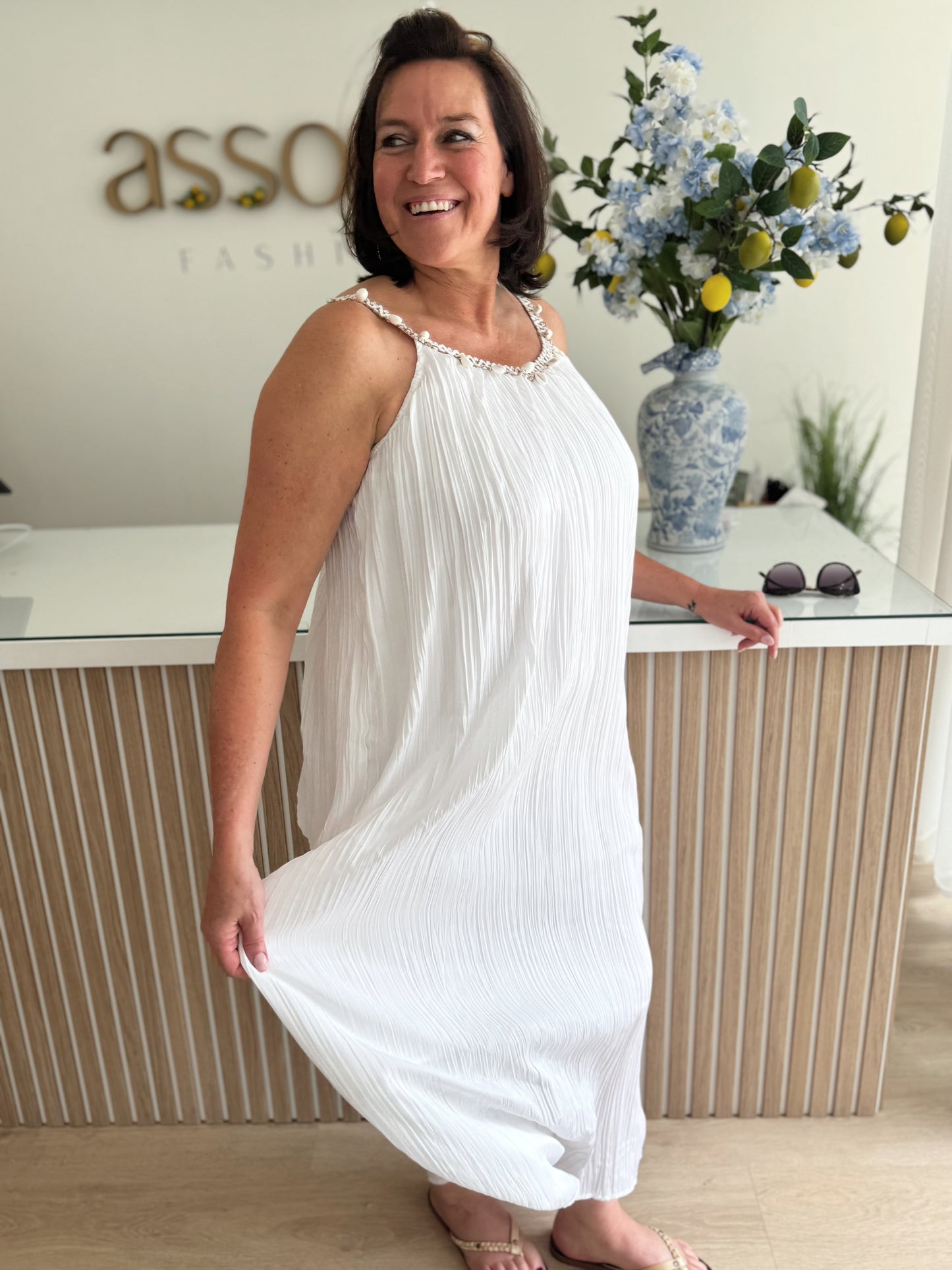 Ronja dress - snow white
