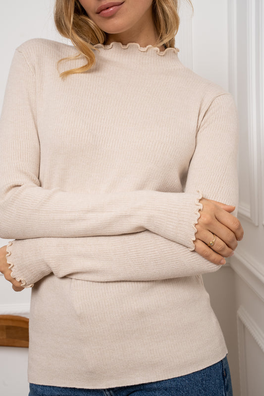 Knit LM frul - crème