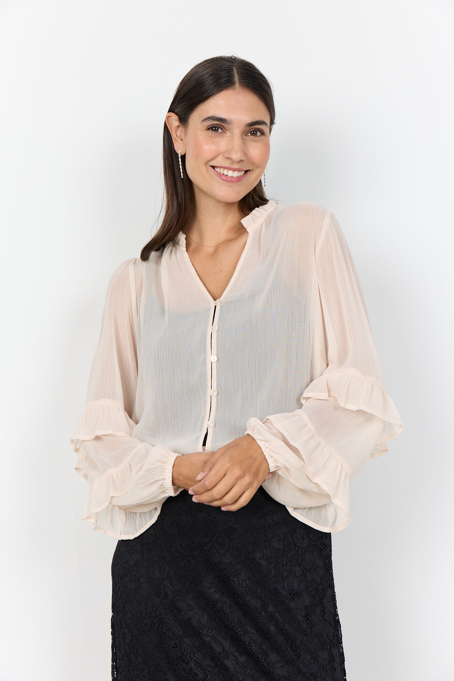 Naia 4 blouse - crème