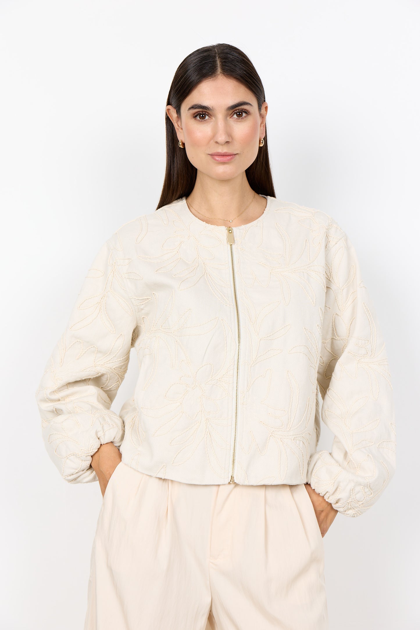 Gerda 2 jacket - cream