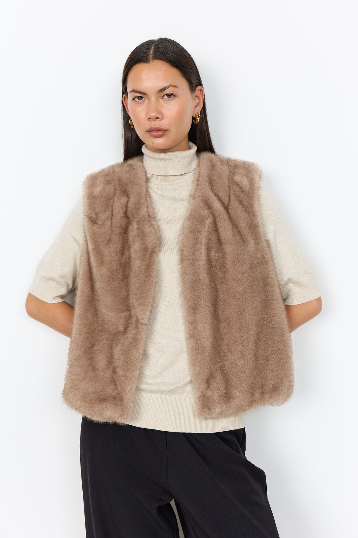 Haye 4 waistcoat - beige