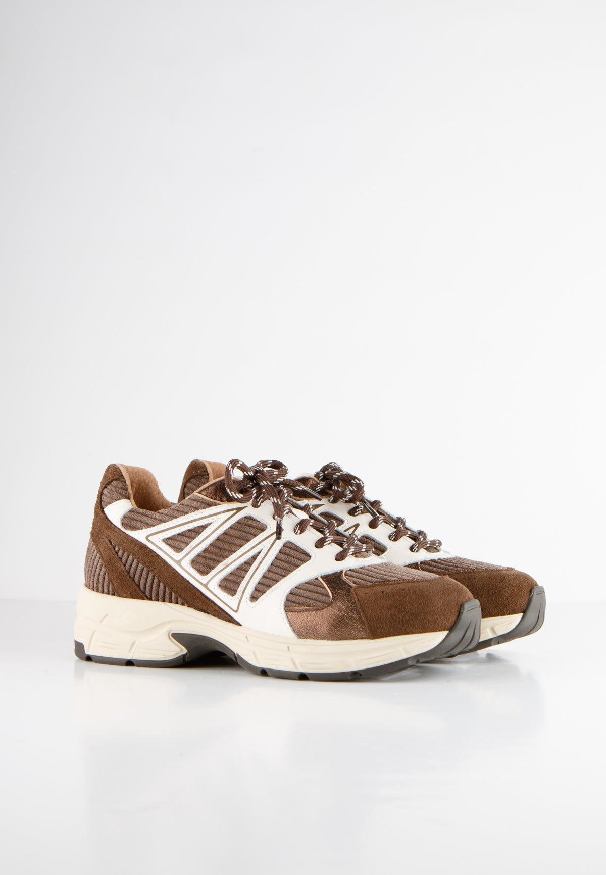 DWRS sneakers SARU corduroy - bruin