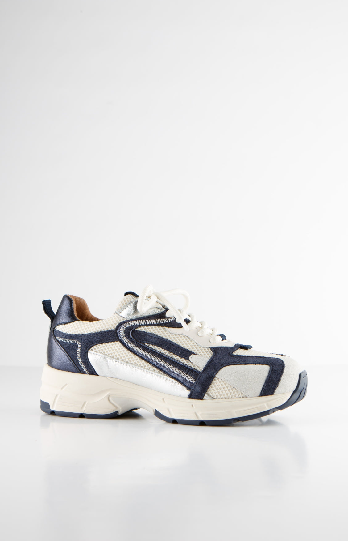 DWRS sneakers Neya - blauw/wit