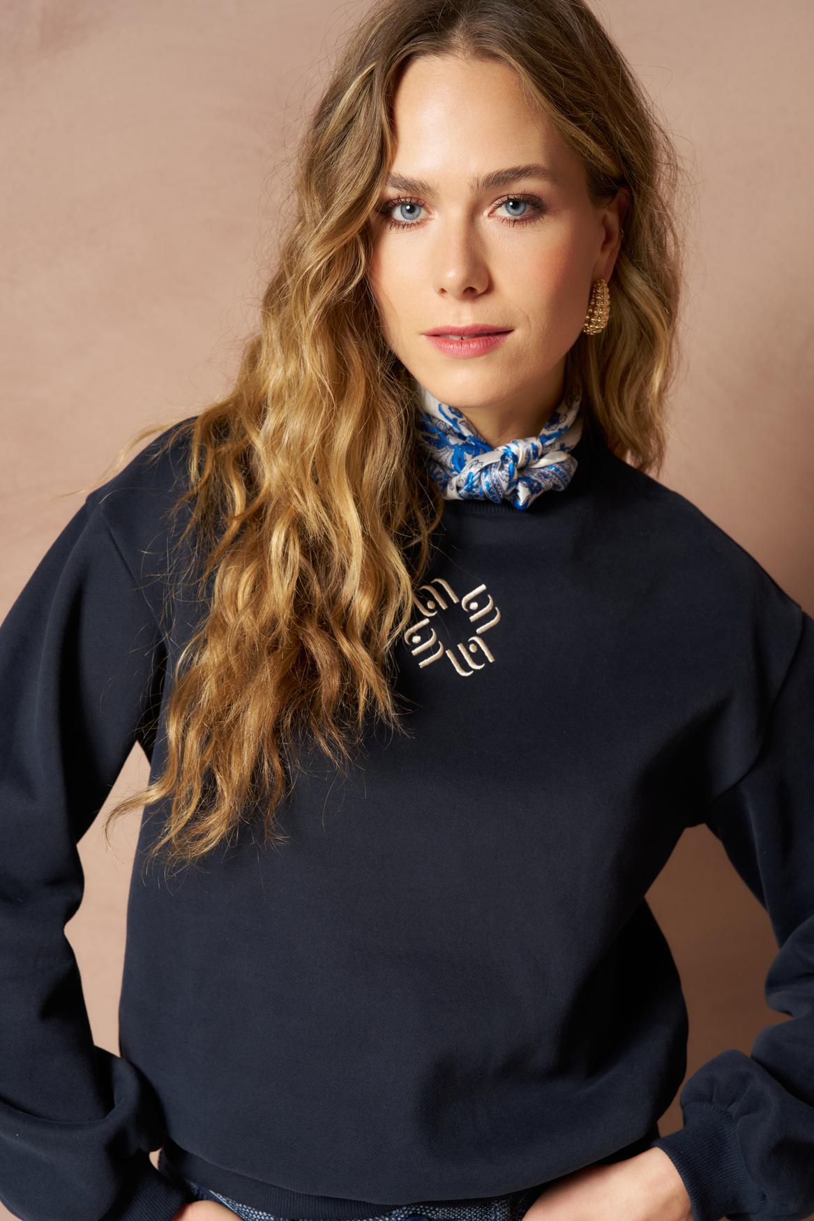 Sweater Imina - donkerblauw