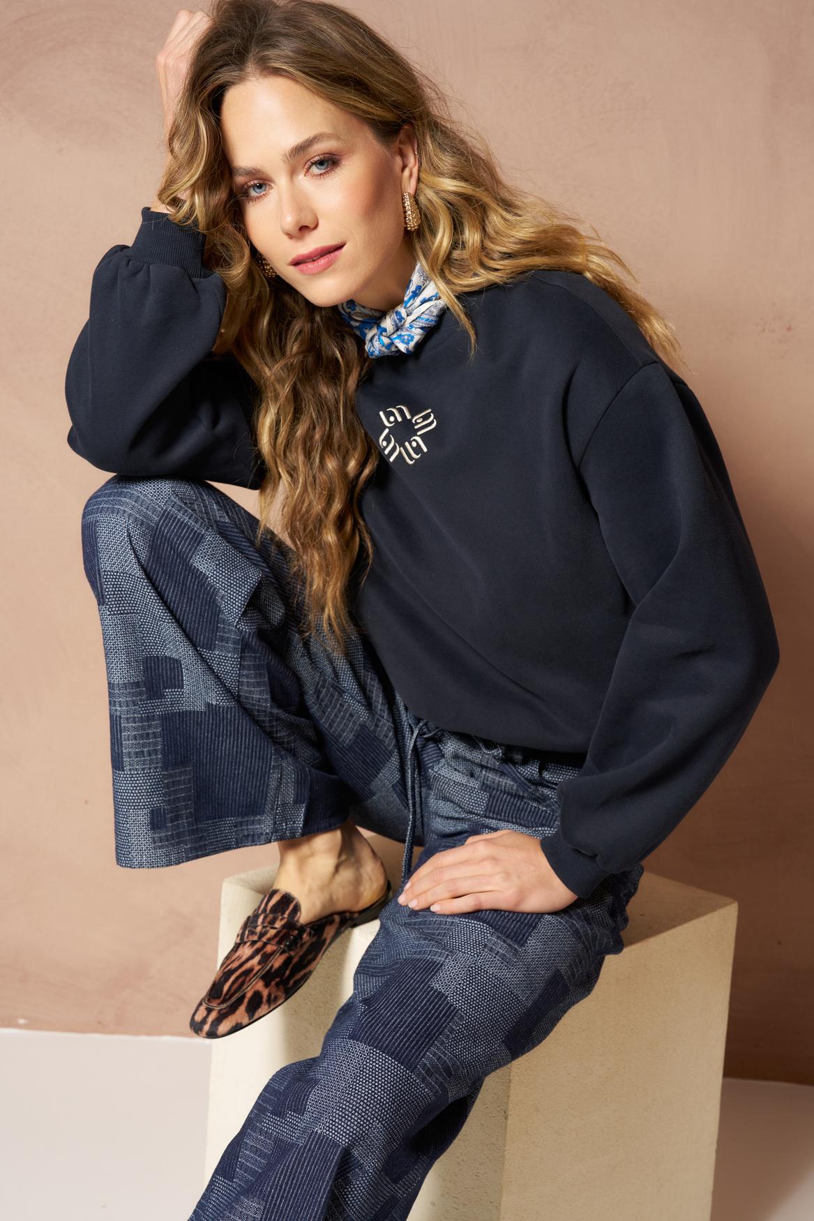 Sweater Imina - donkerblauw