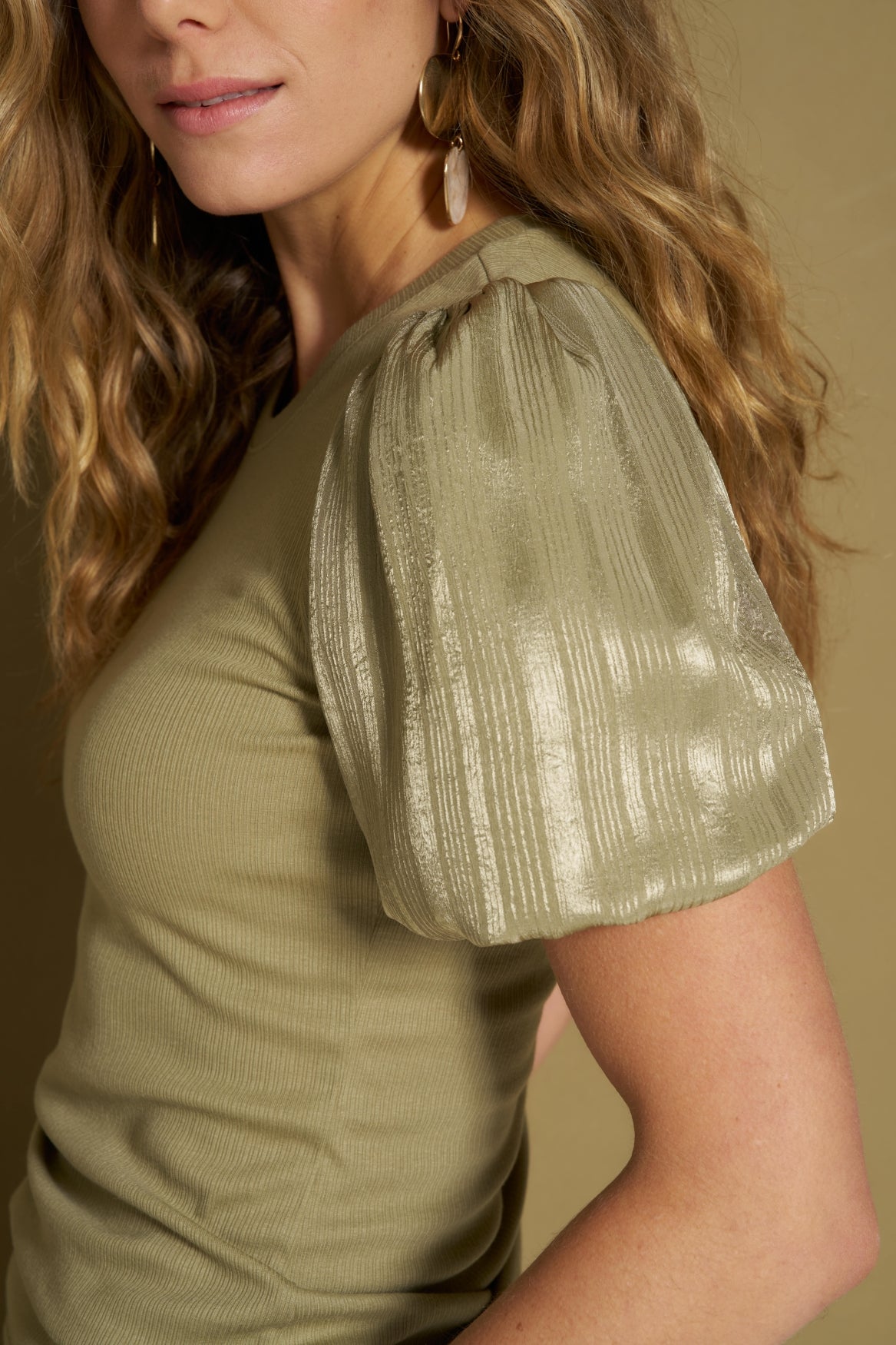 Top haya - khaki