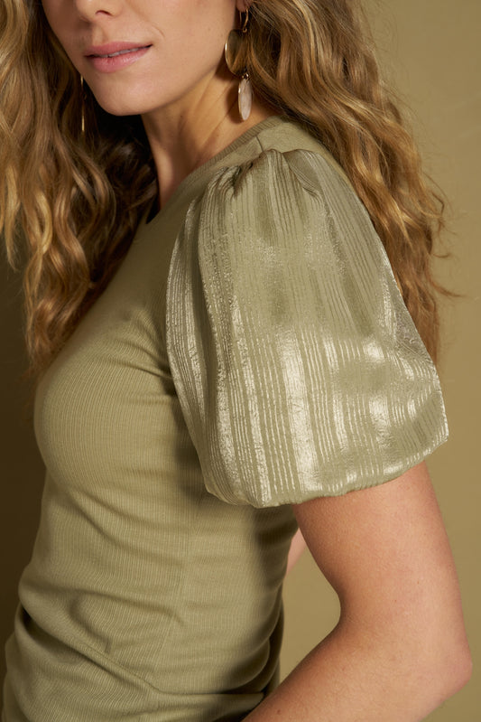 Top haya - khaki