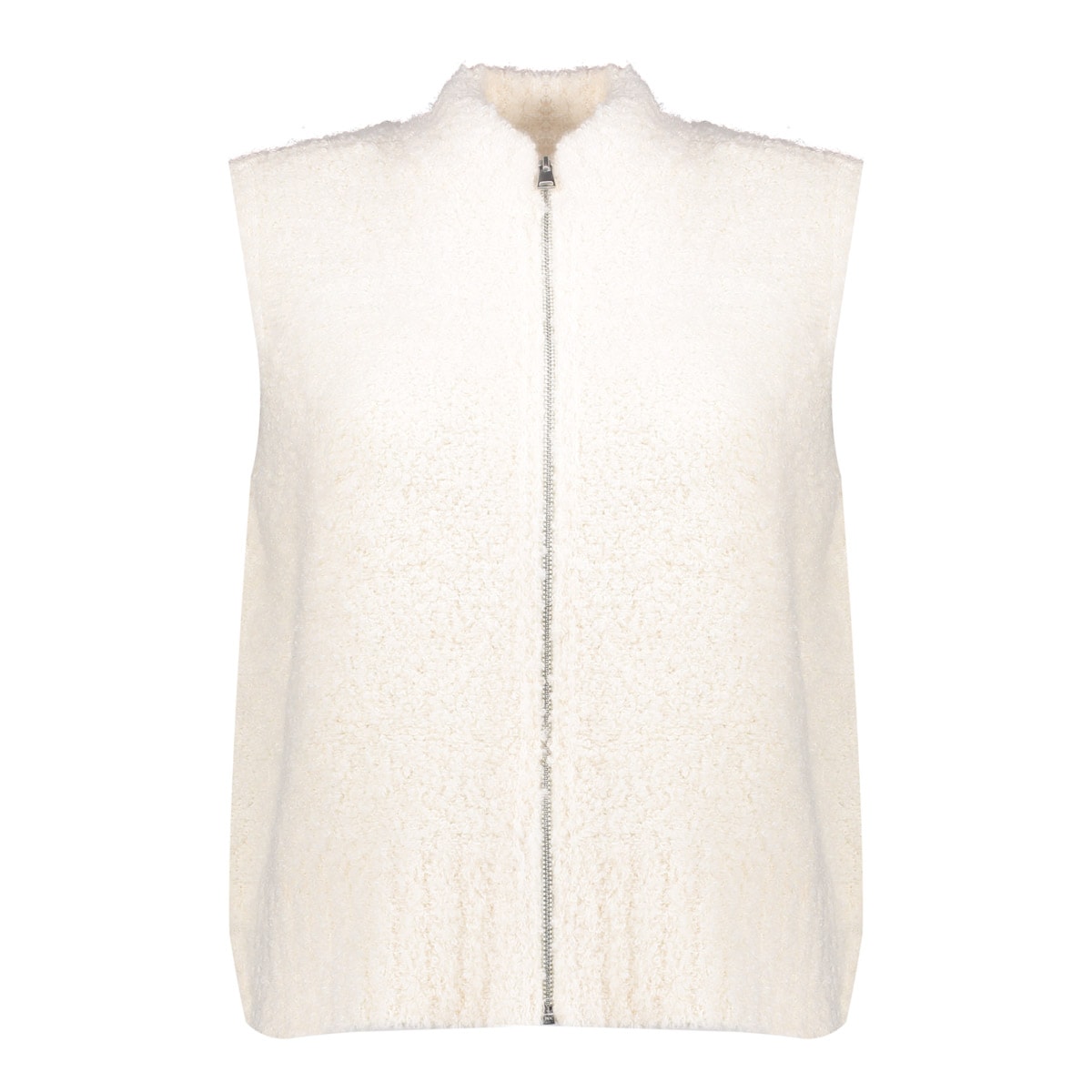 54835 Cardigan ZM rits - offwhite