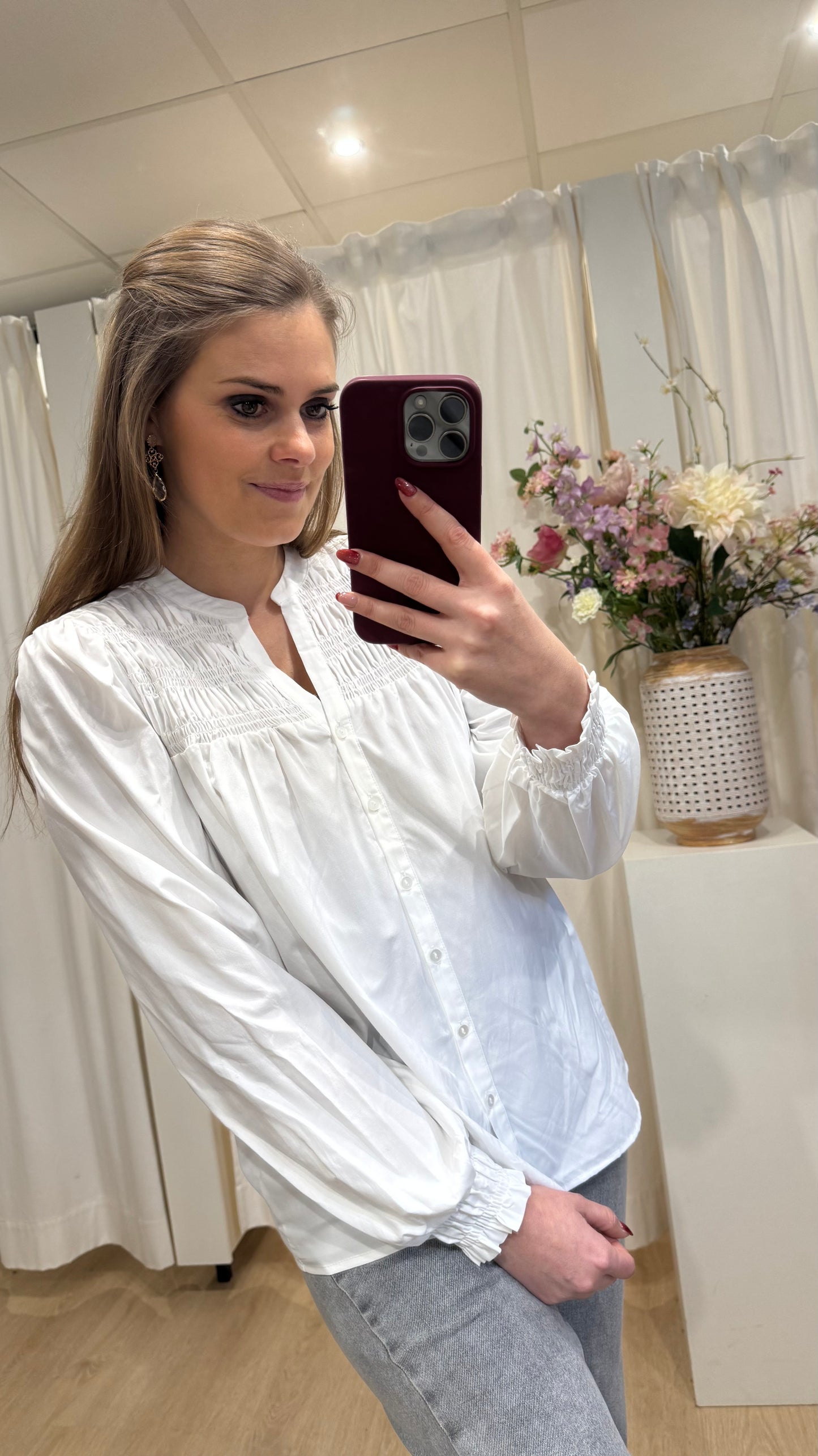 Netti blouse 116 - wit
