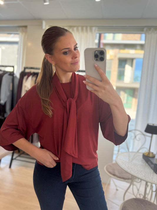 Marica blouse lint - roest