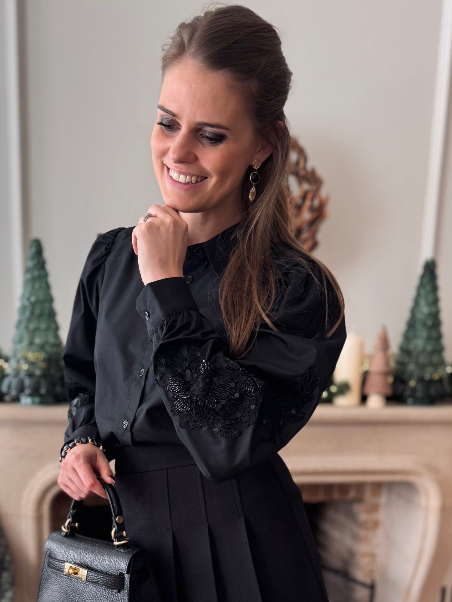 Vicky blouse - zwart