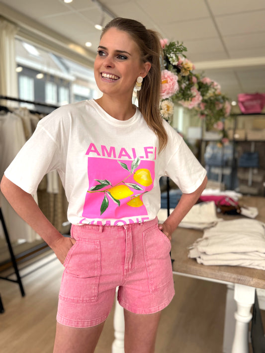 T-shirt Amalfi - fuschia
