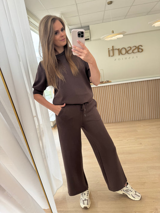 Banu 33 broek - bruin
