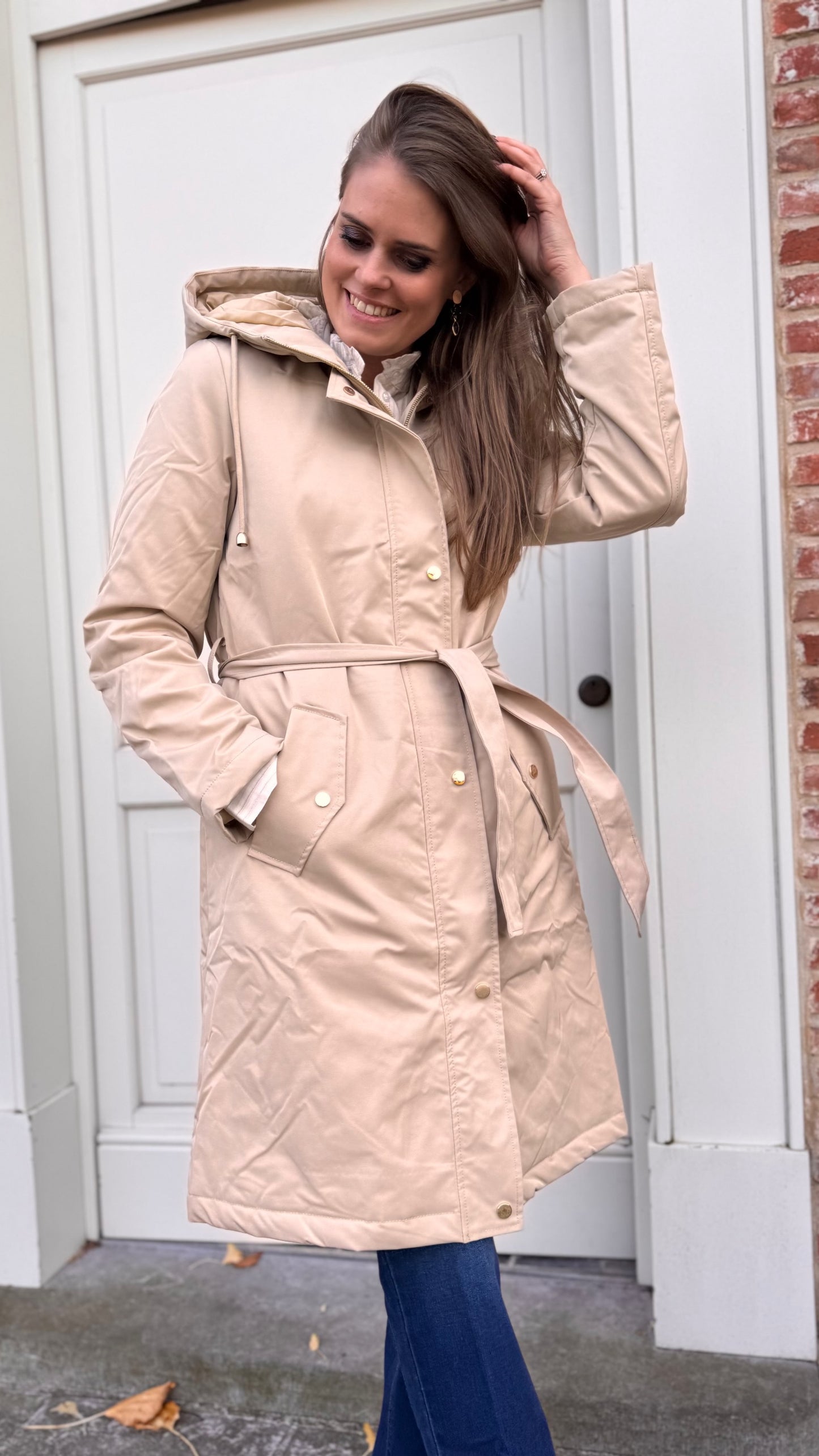 Columbus winterjas - beige