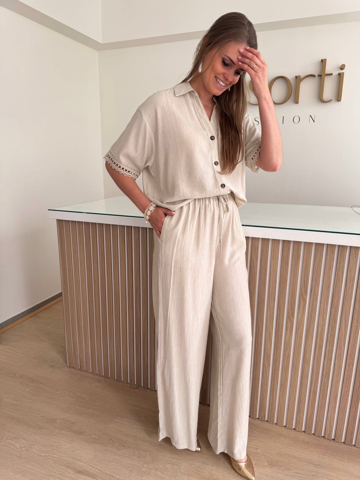 Fabrina broek - zand