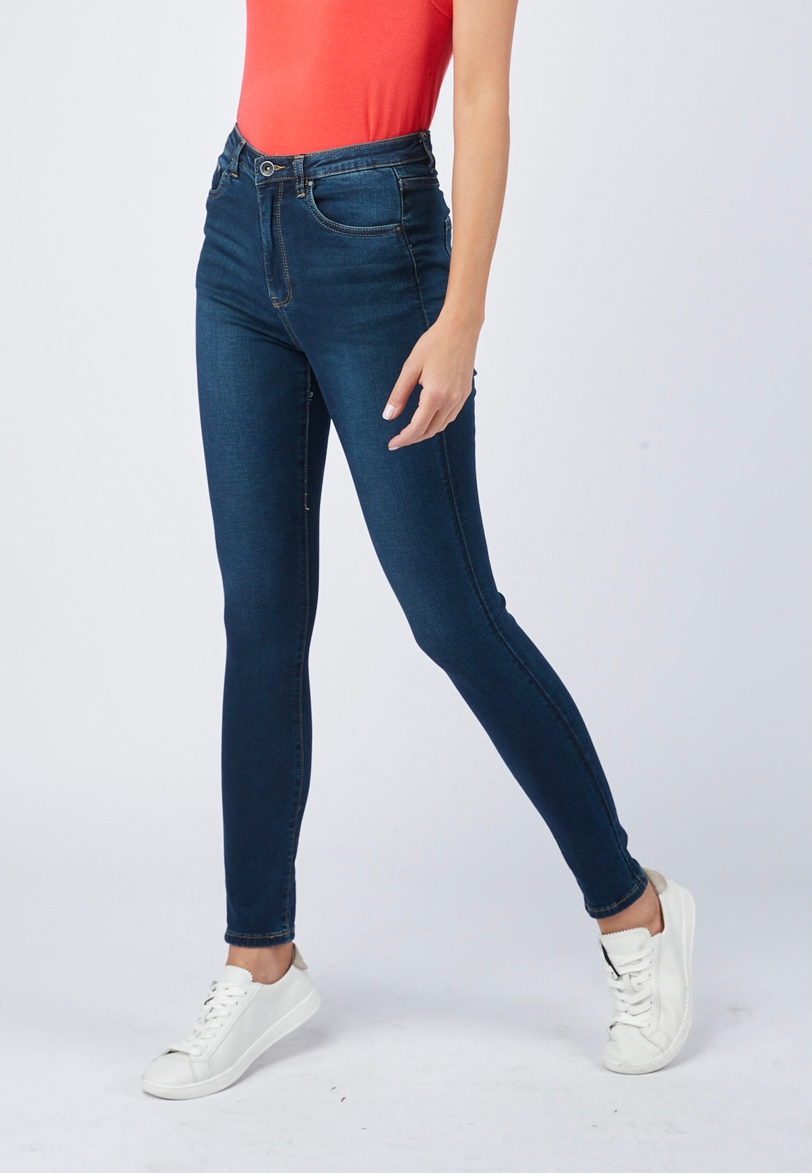 Skinny jeans Toxik - donkerblauw