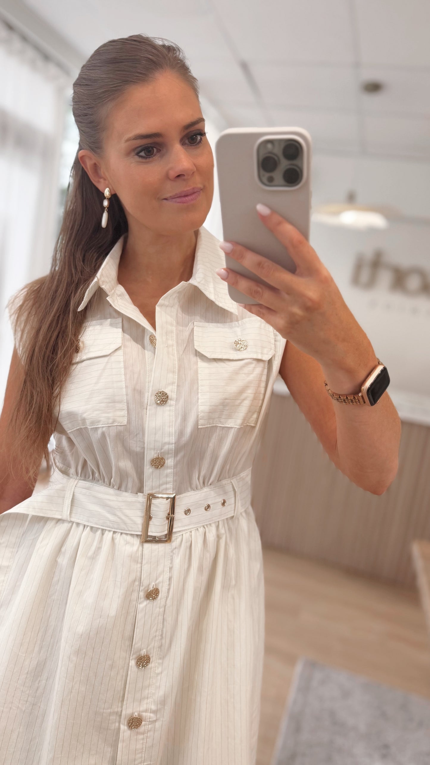 Vivienne Maxi Jurk - ecru