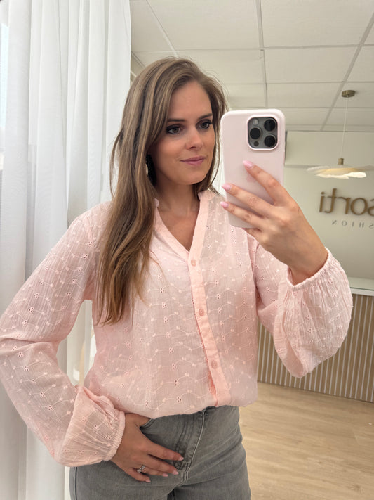 May blouse - Lotus pink