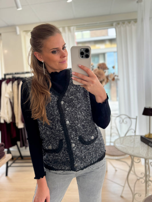 gertrud 2 waistcoat - grijs