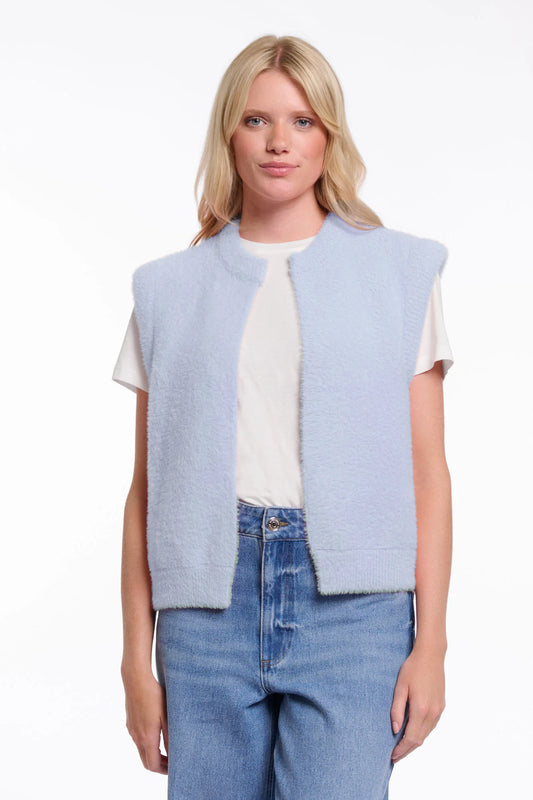 Elona waistcoat - lichtblauw