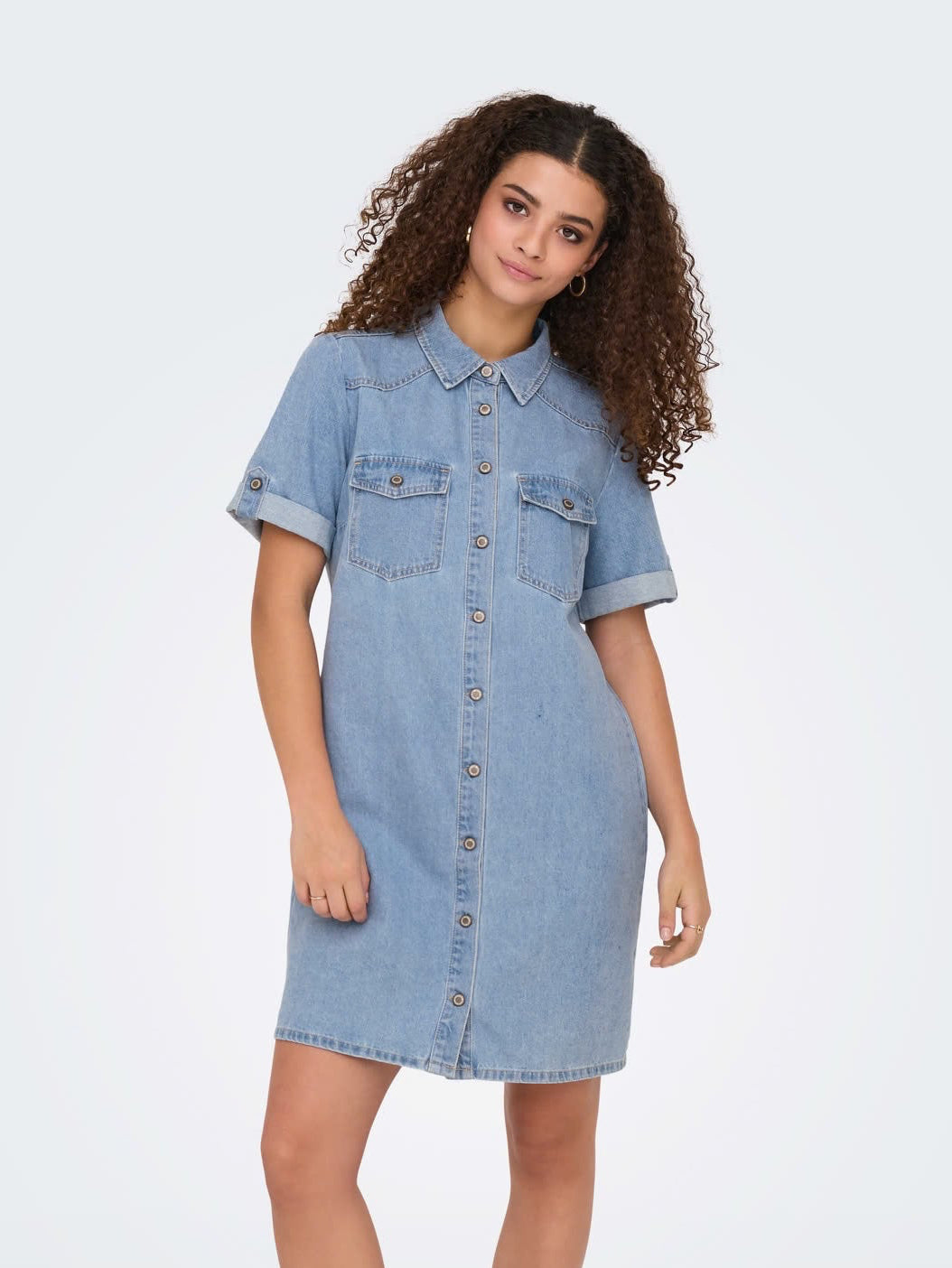 Lisa jeanskleedje - lichtblauw jeans