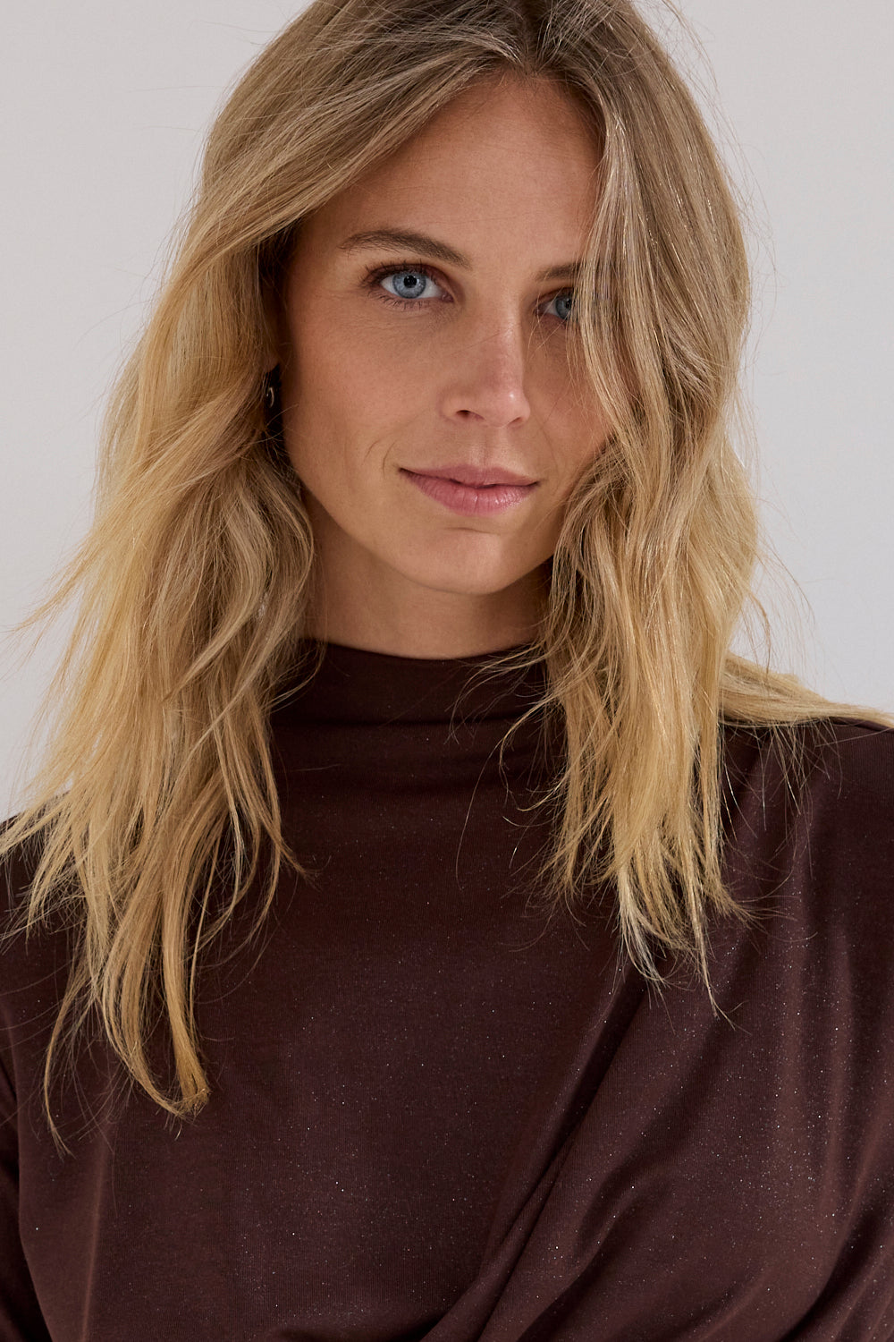 wrap top - chocolade