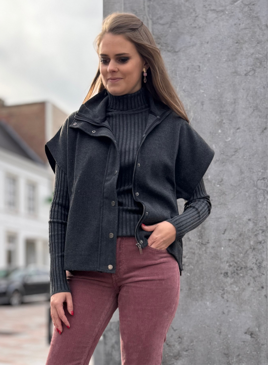 Vagna jacket - donkergrijs