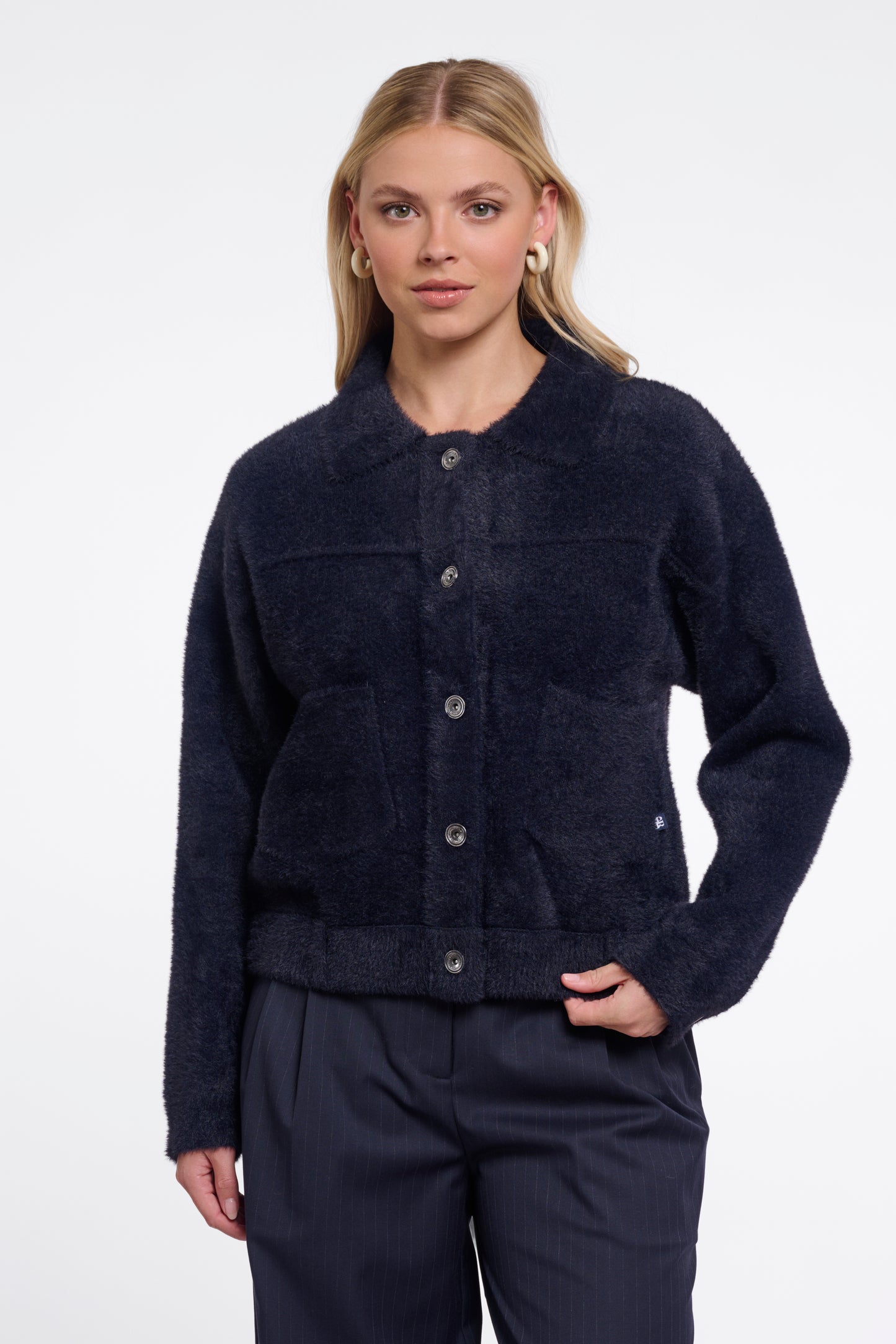 Bubbly jacket - donkerblauw