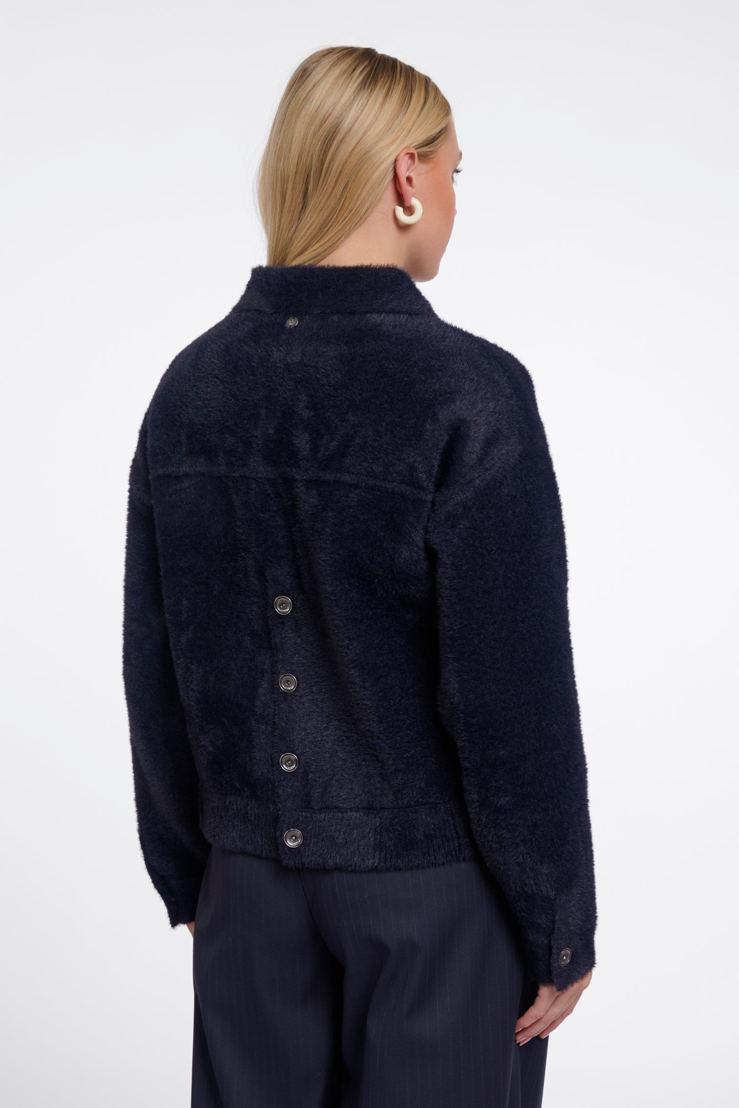 Bubbly jacket - donkerblauw