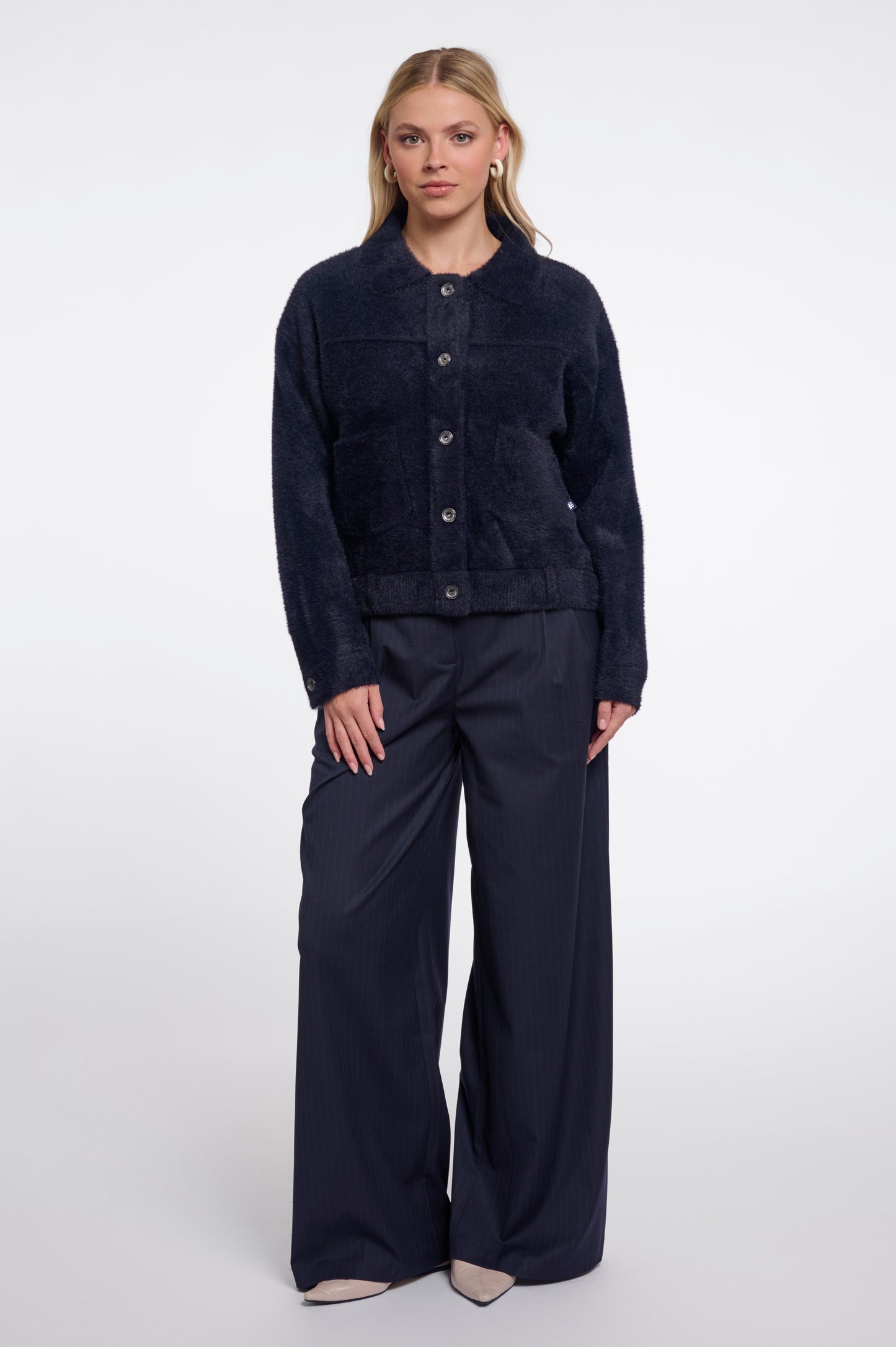 Bubbly jacket - donkerblauw