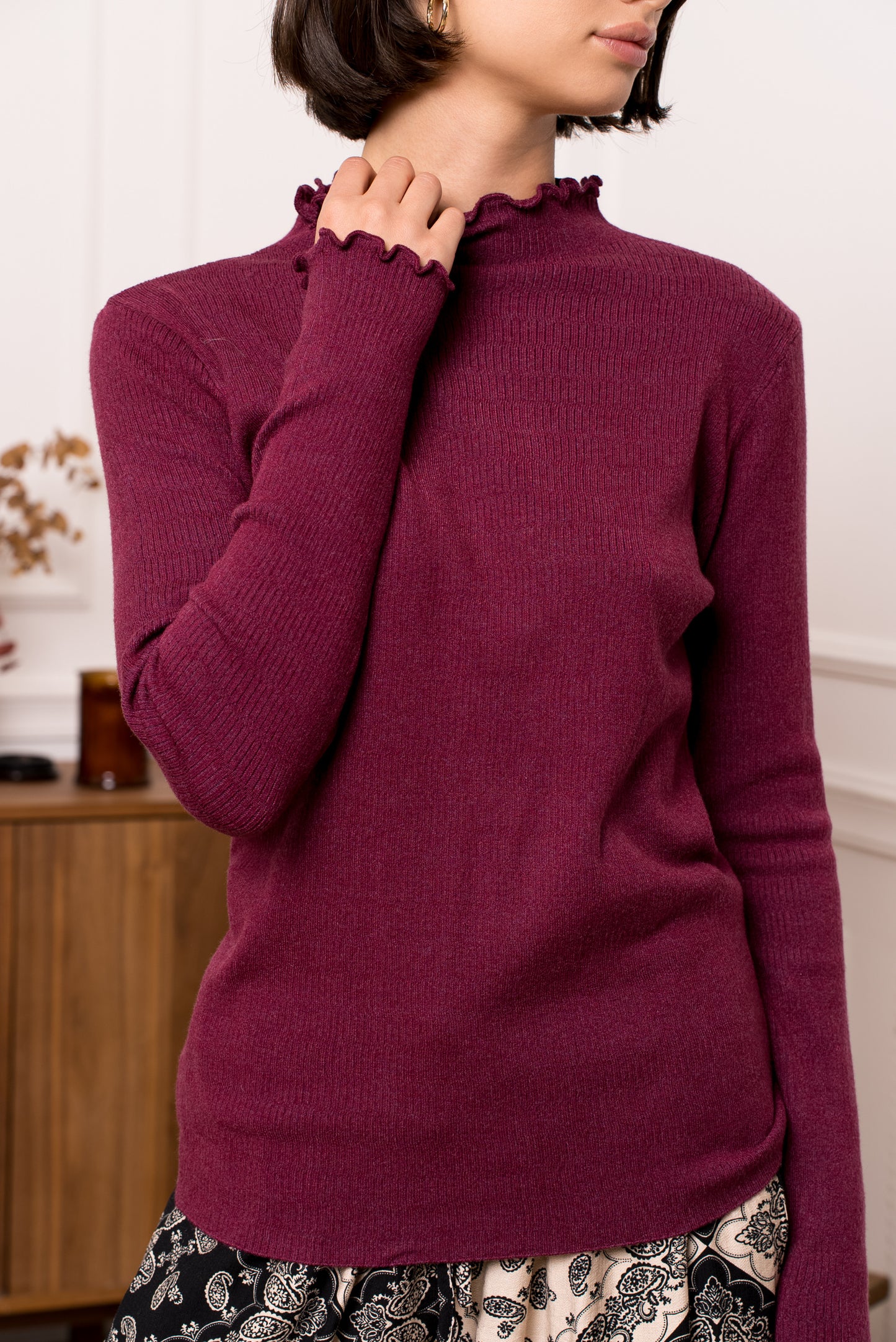 Knit LM frul - framboise