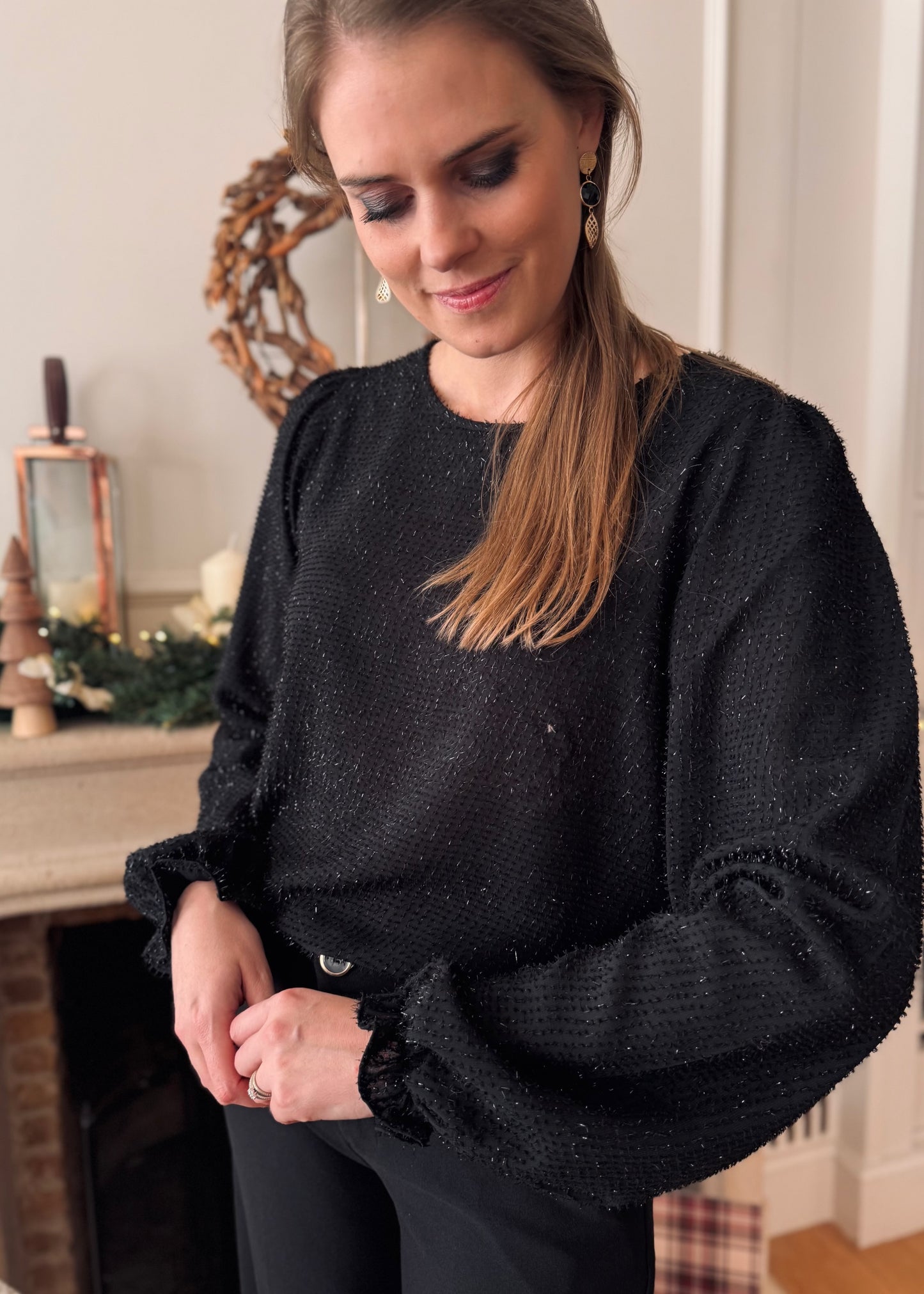 Alinea 1 blouse - black