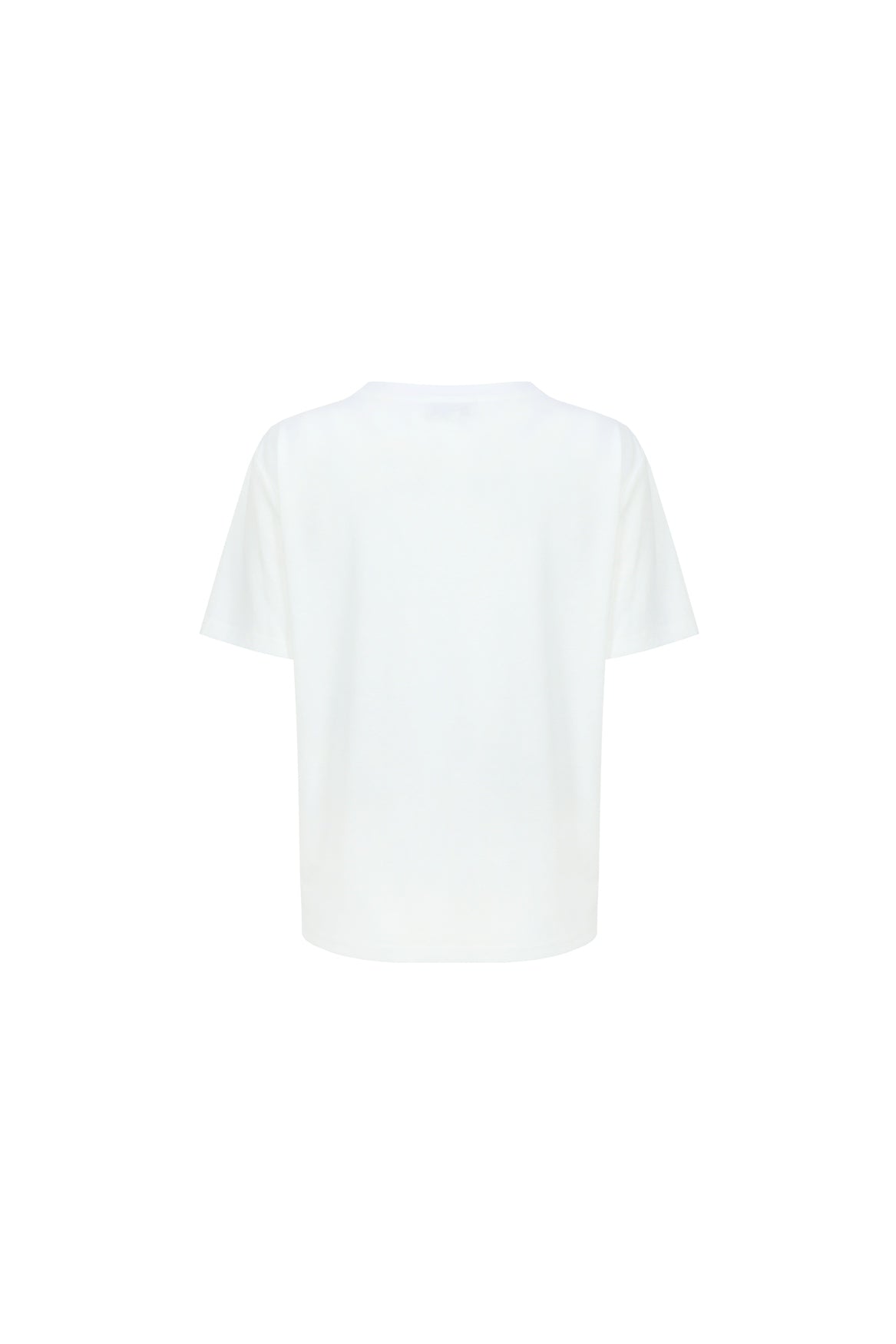 Tika t-shirt - ecru/muntgroen