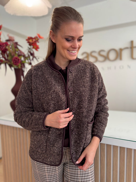 Gertrud jacket LM - bruin