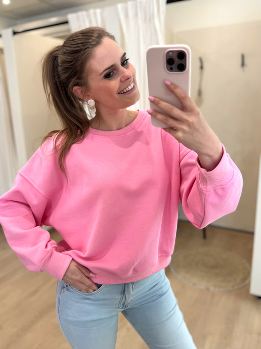 Basic sweater - pink