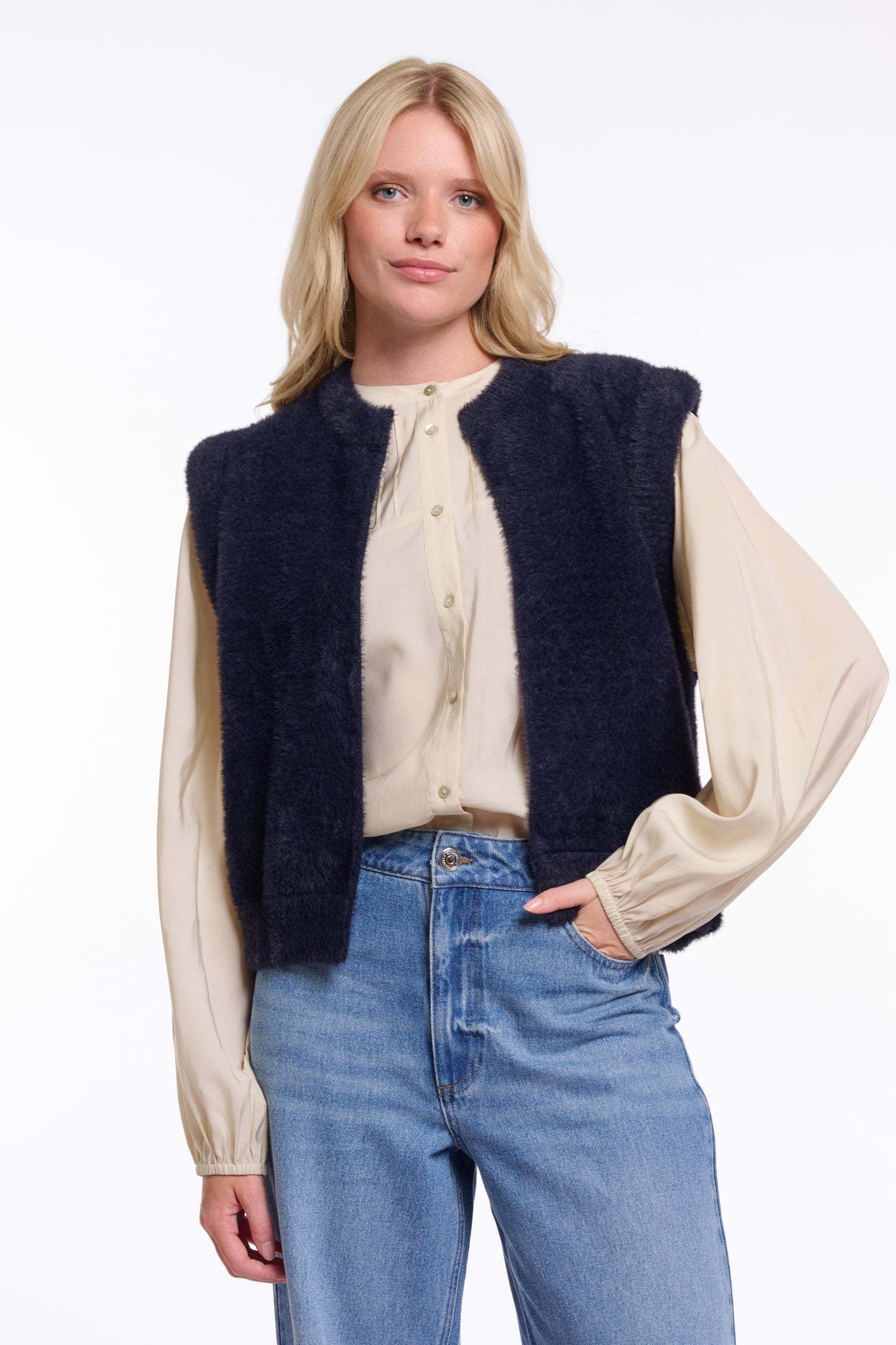 Elona jacket - donkerblauw