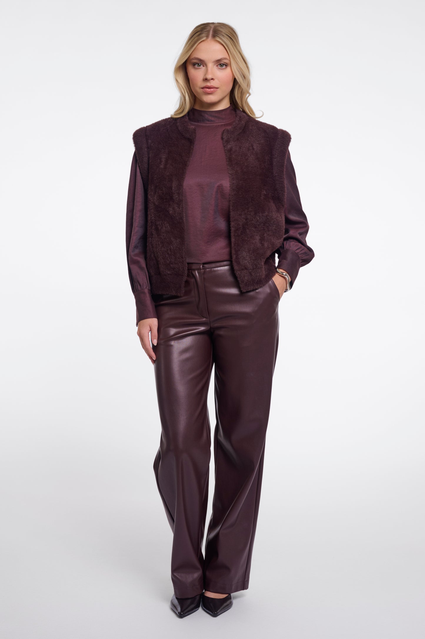 Elona waistcoat - Fudge