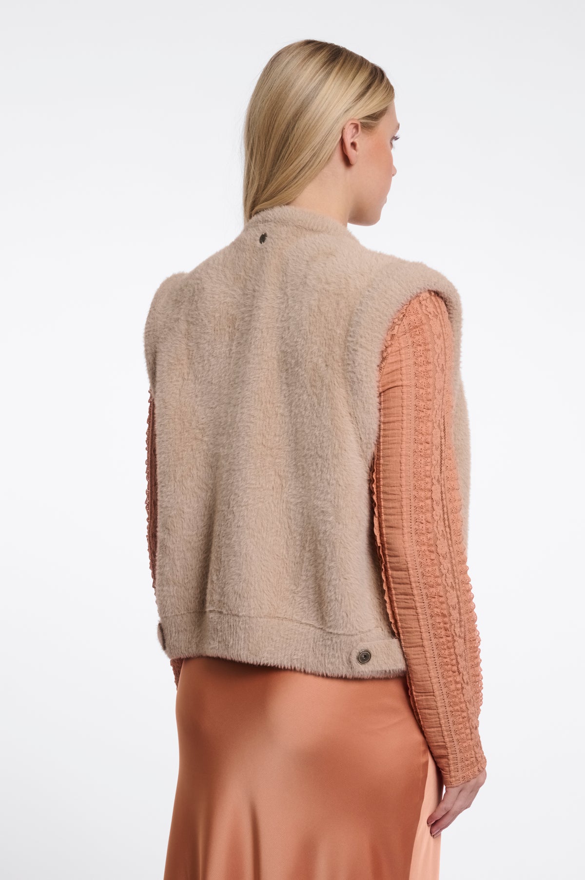 Elona waistcoat - oat