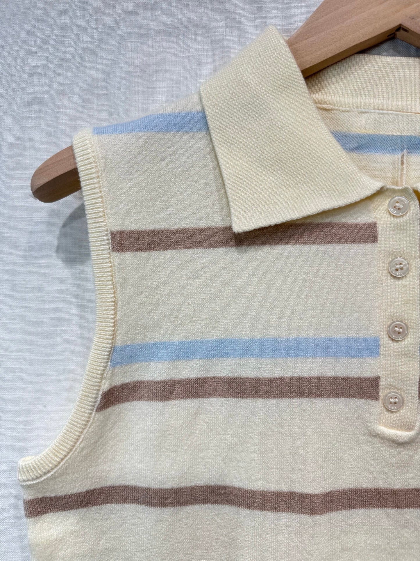 Gestreept truitje ZM - blauw/beige