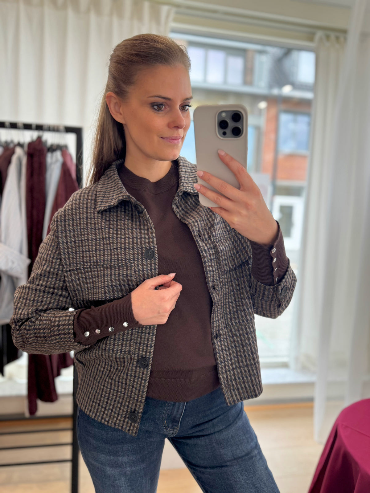 Hekla jacket - bruin