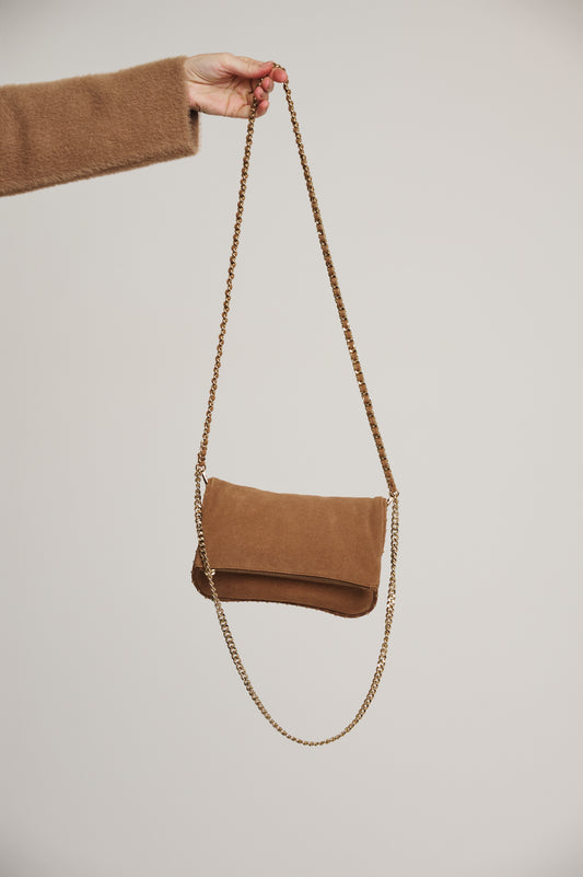 Cross body bag - camel